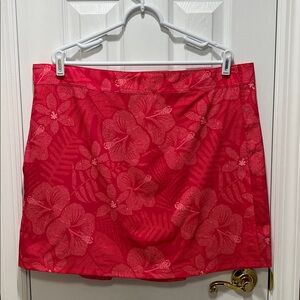 Ripskirt Wrap Skirt Length 2, Limited Edition Hibiscus Pink print, size XXL